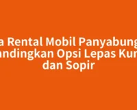 Jasa Rental Mobil Panyabungan: Bandingkan Opsi Lepas Kunci dan Sopir