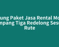 Hitung Paket Jasa Rental Mobil Simpang Tiga Redelong Sesuai Rute
