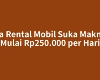 Jasa Rental Mobil Suka Makmue Mulai Rp250.000 per Hari