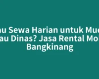 Mau Sewa Harian untuk Mudik atau Dinas? Jasa Rental Mobil Bangkinang