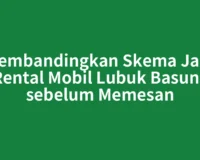 Membandingkan Skema Jasa Rental Mobil Lubuk Basung sebelum Memesan