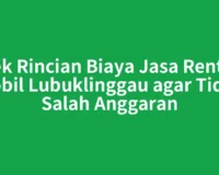 Cek Rincian Biaya Jasa Rental Mobil Lubuklinggau agar Tidak Salah Anggaran