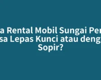Jasa Rental Mobil Sungai Penuh Bisa Lepas Kunci atau dengan Sopir?